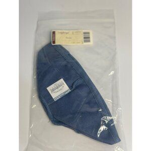 VTG 90s Longaberger Sage Corn Flower Basket Liner Blue Fabric NIP #27205728